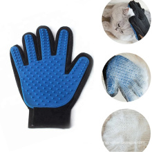 Five Finger Brush Bath Dog Cat Massager Glove